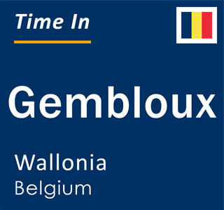 Current local time in Gembloux, Wallonia, Belgium