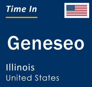 Current local time in Geneseo, Illinois, United States