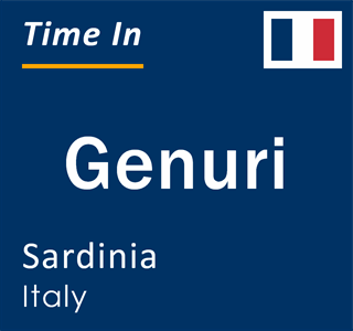 Current local time in Genuri, Sardinia, Italy