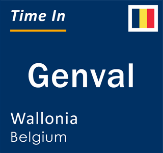 Current local time in Genval, Wallonia, Belgium