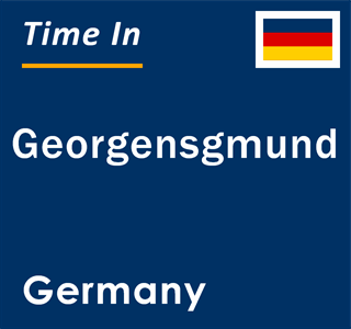 Current local time in Georgensgmund, Germany