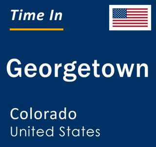Current local time in Georgetown, Colorado, United States
