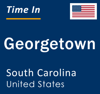 Current local time in Georgetown, South Carolina, United States