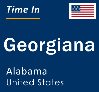 Current local time in Georgiana, Alabama, United States