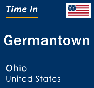 Current local time in Germantown, Ohio, United States