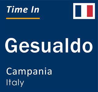 Current local time in Gesualdo, Campania, Italy