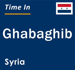 Current local time in Ghabaghib, Syria