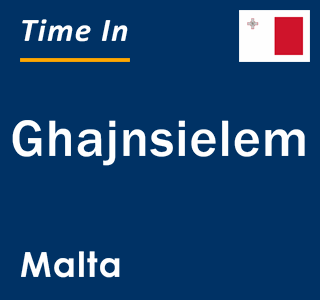 Current local time in Ghajnsielem, Malta