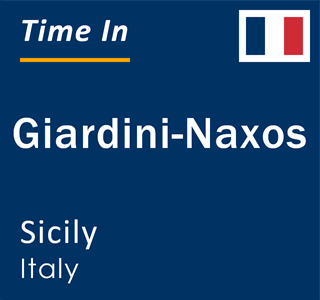 Current local time in Giardini-Naxos, Sicily, Italy