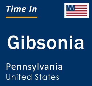Current local time in Gibsonia, Pennsylvania, United States