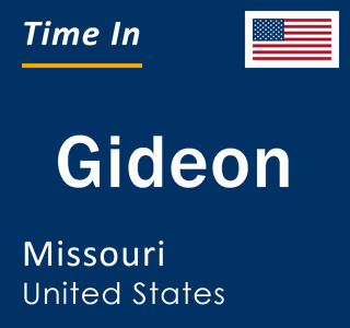 Current Weather Forecast | Gideon, Missouri, United States