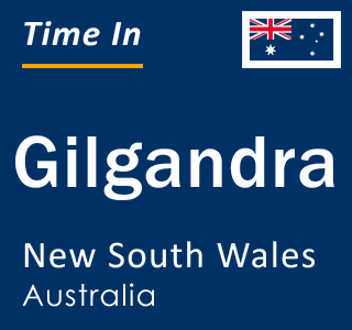Current local time in Gilgandra, New South Wales, Australia