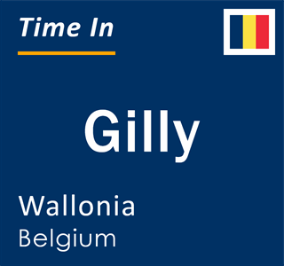 Current local time in Gilly, Wallonia, Belgium