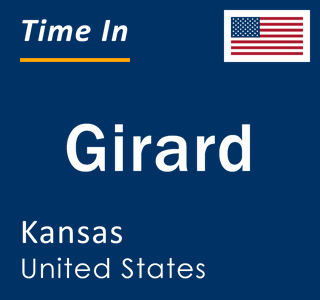 Current local time in Girard, Kansas, United States