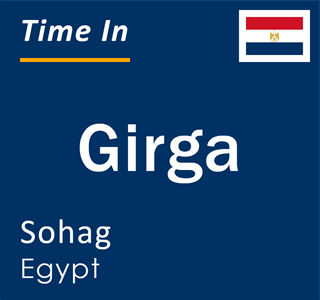Current local time in Girga, Sohag, Egypt