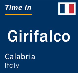 Current local time in Girifalco, Calabria, Italy