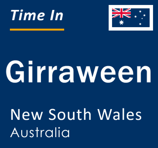 Current local time in Girraween, New South Wales, Australia