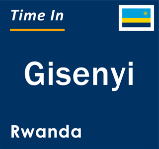 Current local time in Gisenyi, Rwanda