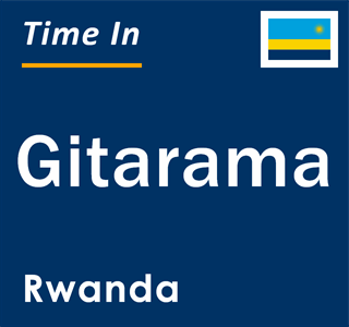 Current time in Gitarama, Rwanda