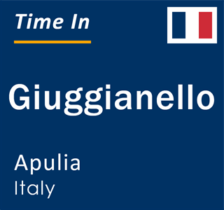 Current local time in Giuggianello, Apulia, Italy