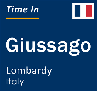 Current local time in Giussago, Lombardy, Italy