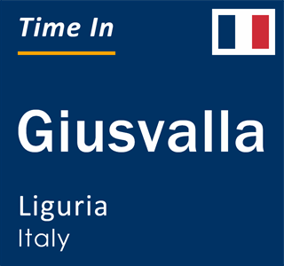 Current local time in Giusvalla, Liguria, Italy