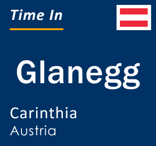 Current local time in Glanegg, Carinthia, Austria