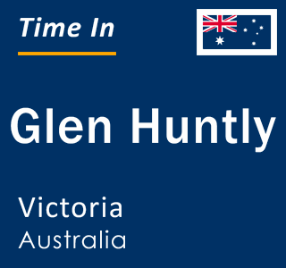 Current local time in Glen Huntly, Victoria, Australia