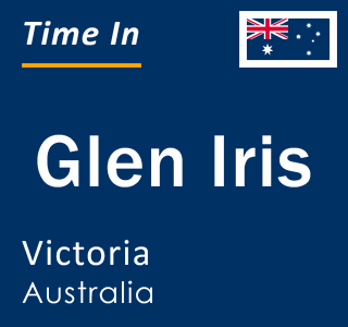 Current local time in Glen Iris, Victoria, Australia
