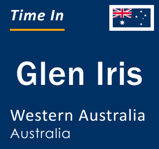 Current local time in Glen Iris, Western Australia, Australia