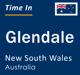 Current local time in Glendale, New South Wales, Australia