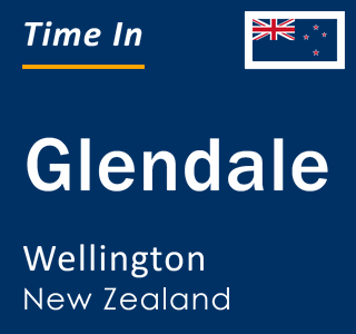 Current local time in Glendale, Wellington, New Zealand