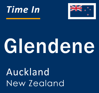 Current local time in Glendene, Auckland, New Zealand