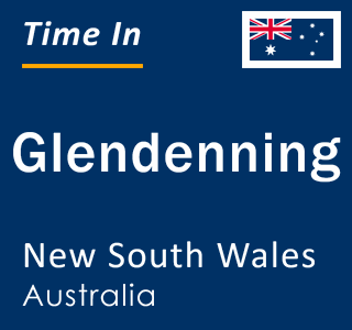 Current local time in Glendenning, New South Wales, Australia