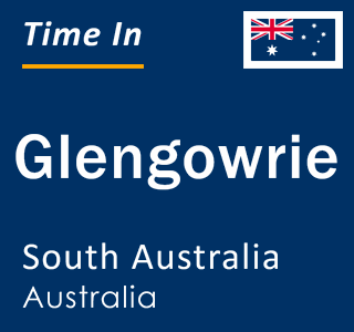Current local time in Glengowrie, South Australia, Australia