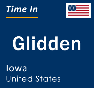 Current local time in Glidden, Iowa, United States