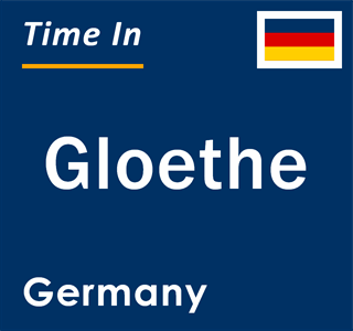 Current local time in Gloethe, Germany