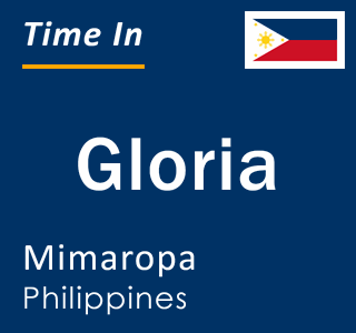 Current local time in Gloria, Mimaropa, Philippines
