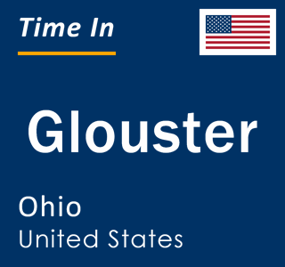 Current local time in Glouster, Ohio, United States