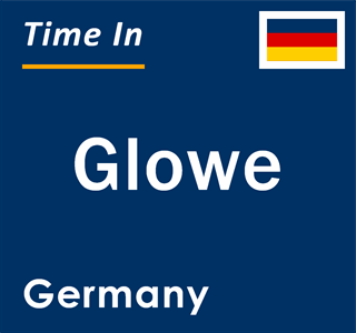 Current local time in Glowe, Germany