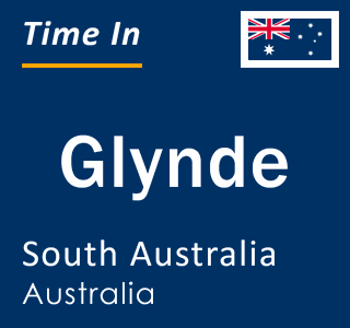 Current local time in Glynde, South Australia, Australia