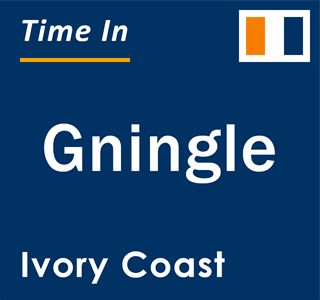 Current local time in Gningle, Ivory Coast