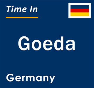 Current local time in Goeda, Germany