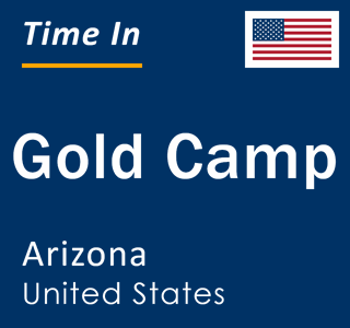 Current local time in Gold Camp, Arizona, United States
