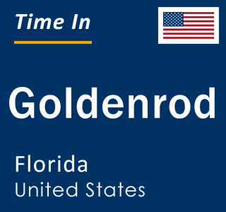 Current local time in Goldenrod, Florida, United States