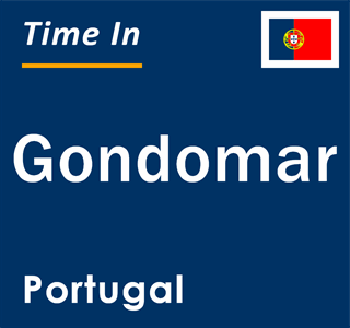 Current local time in Gondomar, Portugal