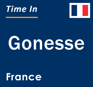 Current local time in Gonesse, France