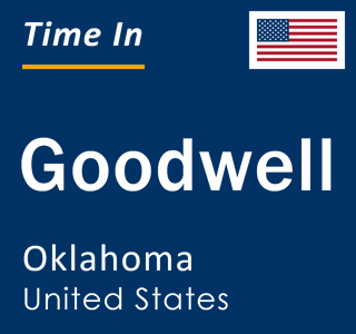 Current local time in Goodwell, Oklahoma, United States