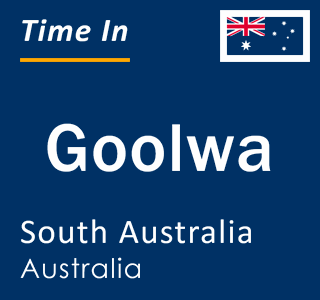 Current local time in Goolwa, South Australia, Australia