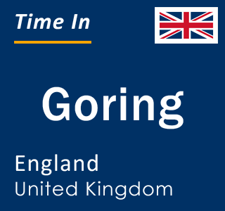 Current local time in Goring, England, United Kingdom